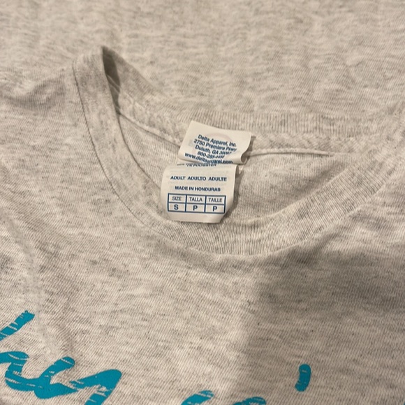 T-shirt Jesus S light gray and mid rise tan short S 3-5 sold as set - Picture 4 of 5